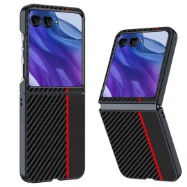 CARBON Ochranný obal pro Motorola Razr 50 Ultra červený