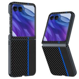CARBON Ochranný obal pro Motorola Razr 50 Ultra modrý