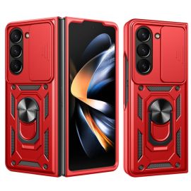 RING CAMERA Kryt s držákem pro Samsung Galaxy Z Fold6 5G červený