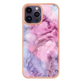 IMD MARBLE Ochranný kryt pro Apple iPhone 16 Pro PINK
