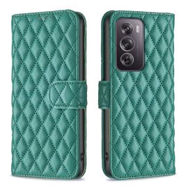 LATTICE Ochranné pouzdro pro Oppo Reno12 Pro 5G zelené