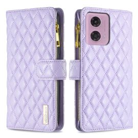 LATTICE Ochranné pouzdro pro Motorola Moto G04/G24/G24 Power fialové
