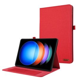 FABRIC Zaklápěcí kryt pro Xiaomi Pad 6S Pro červený