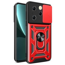 RING CAMERA Kryt s držákem pro Infinix Hot 40 / Hot 40 Pro červený