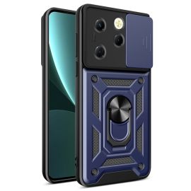 RING CAMERA Kryt s držákem pro Infinix Hot 40 / Hot 40 Pro modrý