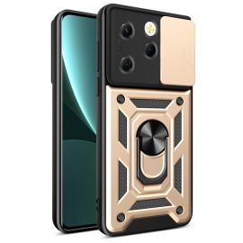 RING CAMERA Kryt s držákem pro Infinix Hot 40 / Hot 40 Pro zlatý