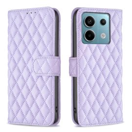LATTICE Ochranné pouzdro pro Xiaomi Redmi Note 13 Pro 5G / Xiaomi Poco X6 5G fialové