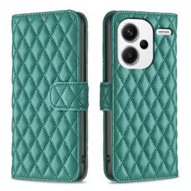 LATTICE Ochranné pouzdro pro Xiaomi Redmi Note 13 Pro+ 5G zelené