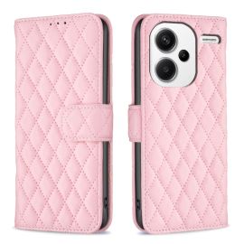 LATTICE Ochranné pouzdro pro Xiaomi Redmi Note 13 Pro+ 5G růžové