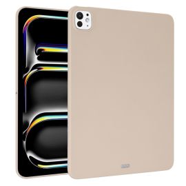 RUBBER Ochranný kryt pro Apple iPad Pro 11 2024 / M5 2025 béžový