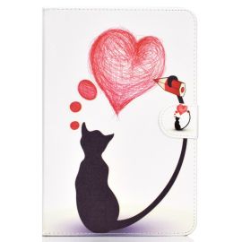UNIVERZÁLNÍ FLIP POUZDRO pro tablet s úhlopříčkou 10" LOVING CAT