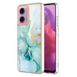 IMD MARBLE Ochranný kryt pro Motorola Moto G04 / G24 / G24 Power GREEN