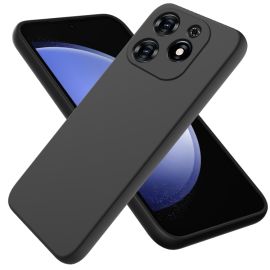RUBBER Ochranný kryt pro Tecno Spark 20C / Tecno Spark Go 2024 černý