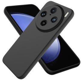 RUBBER Ochranný kryt pro Vivo X100 Pro 5G černý