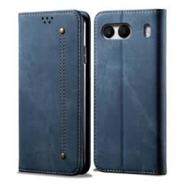 DENIM Peněženkový kryt pro OnePlus Nord 4 5G modrý