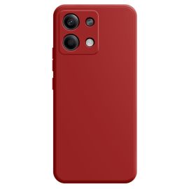 RUBBER Ochranný kryt pro Xiaomi Redmi Note 13 Pro 5G / Xiaomi Poco X6 5G tmavě červený