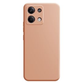 RUBBER Ochranný kryt pro Xiaomi Redmi Note 13 Pro 5G / Xiaomi Poco X6 5G lososově růžový