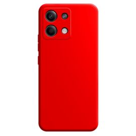 RUBBER Ochranný kryt pro Xiaomi Redmi Note 13 Pro 5G / Xiaomi Poco X6 5G světle červený