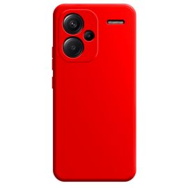RUBBER PRO Ochranný kryt pro Xiaomi Redmi Note 13 Pro+ 5G světle červený