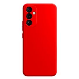 RUBBER Ochranný kryt pro Samsung Galaxy A15/A15 5G červený