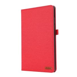 FABRIC Zaklápěcí kryt pro Lenovo Tab Plus 11.5 červený
