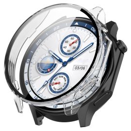 PC FULL COVER Plastový kryt se sklem pro OnePlus Watch 2 průhledný