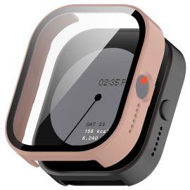PC FULL COVER Plastový kryt se sklem pro CMF Watch Pro růžový