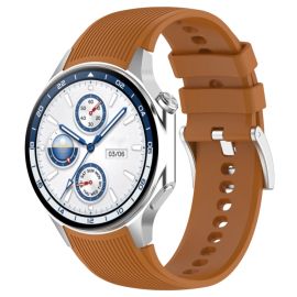 STRIPS Vyměnitelný řemínek pro OnePlus Watch 2 hnědý