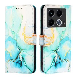 ART MARBLE Peněženkový kryt pro Infinix Note 40 GREEN