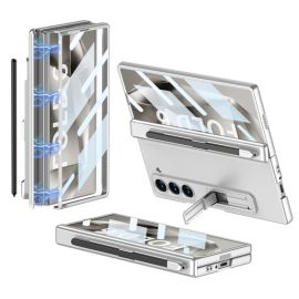 GKK SUPPORT Kryt se stojanem pro Samsung Galaxy Z Fold6 5G šedý stříbrná