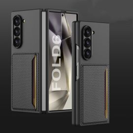 GKK CARD Ochranný kryt se sklem pro vnější displej Samsung Galaxy Z Fold6 5G CARBON