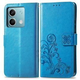 ART FLOWER S Peněženkový obal pro Xiaomi Redmi Note 13 5G modrý