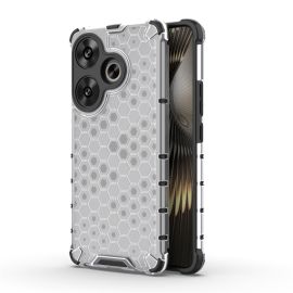 HONEYCOMB Ochranný kryt Xiaomi Poco F6 průhledný
