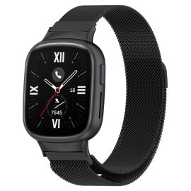 MILANESE Kovový řemínek pro Honor Watch 4 černý