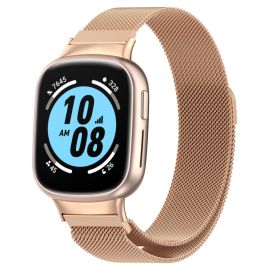 MILANESE Kovový řemínek pro Honor Watch 4 ROSE GOLD