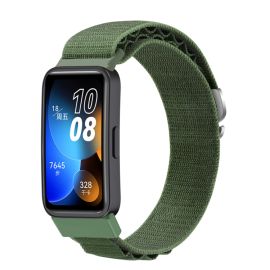 NYLON řemínek pro Huawei Band 8 / 9 zelený