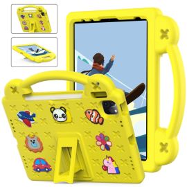 FANY Dětský kryt na tablet pro Apple iPad Pro 11 2024 žlutý