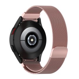 MILANESE Kovový řemínek pro Samsung Galaxy Watch FE růžový