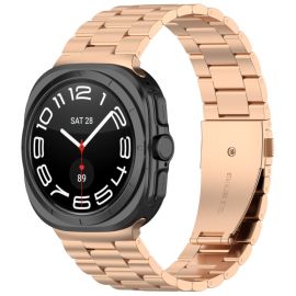 CLASSIC Kovový řemínek pro Samsung Galaxy Watch Ultra / Watch Ultra 2025 růžovozlatý