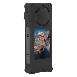 PULUZ Silikonový obal pro akční kameru Insta360 X5 černý