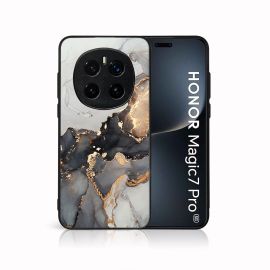 MY ART Ochranný kryt pro Honor Magic7 Pro 5G GREY MARBLE (140)