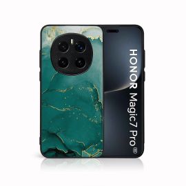 MY ART Ochranný kryt pro Honor Magic7 Pro 5G GREEN MARBLE (145)