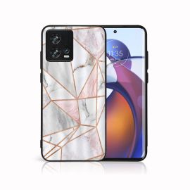 MY ART Ochranný kryt pro Motorola Edge 30 Fusion PINK MARBLE (143)