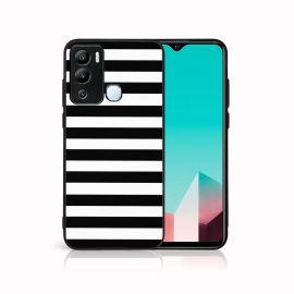 MY ART Ochranný kryt pro Infinix Hot 12i LINES (169)