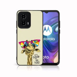 MY ART Ochranný kryt pro Motorola Moto G04 / G24 / G24 Power GIRAFFE (180)