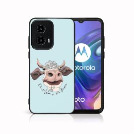 MY ART Ochranný kryt pro Motorola Moto G04 / G24 / G24 Power HAPPY COW (181)
