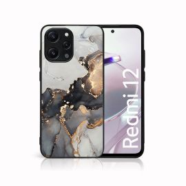 MY ART Ochranný kryt pro Xiaomi Redmi 12GREY MARBLE (140)