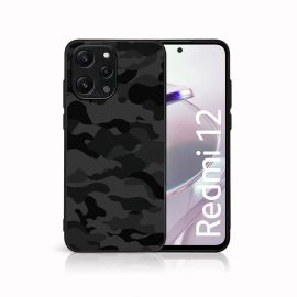 MY ART Ochranný kryt pro Xiaomi Redmi 12BLACK CAMO (234)