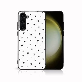 MY ART Ochranný kryt pro Samsung Galaxy S25 FE BLACK HEARTS (167)