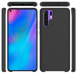 RUBBER Silikonový obal Huawei P30 Pro černý